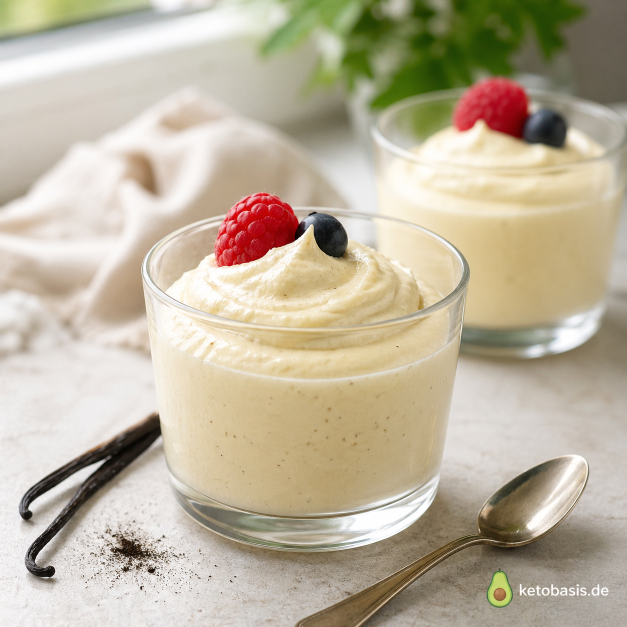 Keto Vanillecreme