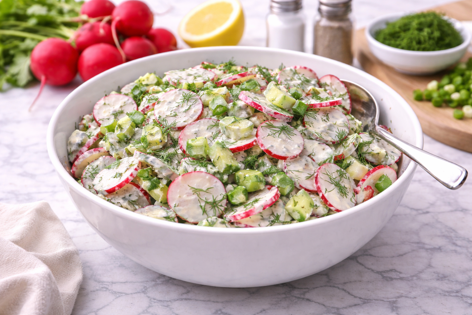 Keto Radieschen Salat
